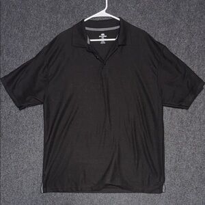 Red Rhino  Black Polo Shirt for Men 2Xl